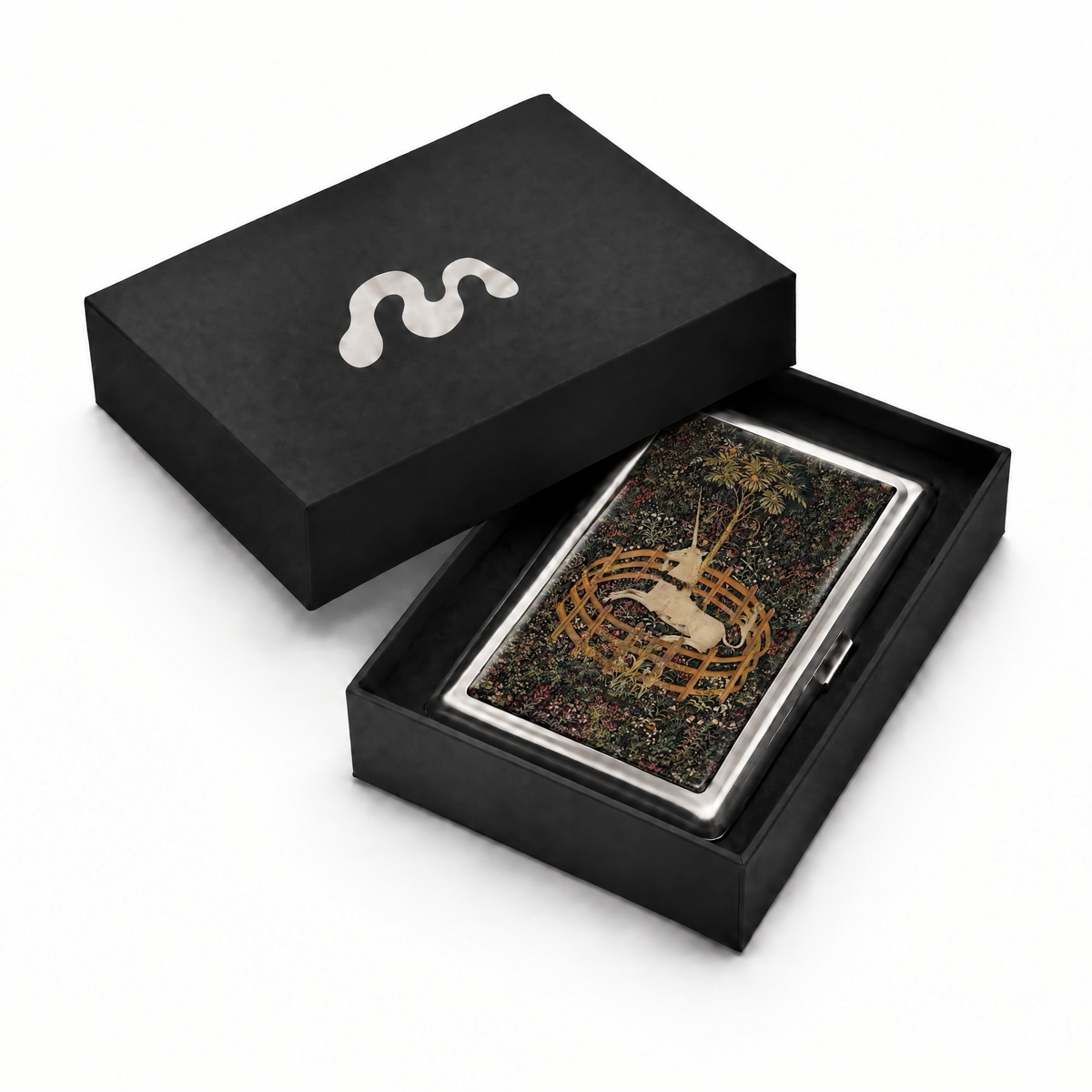 Grounded - Tin Cardholder Wallet in its Minor Relics gift box