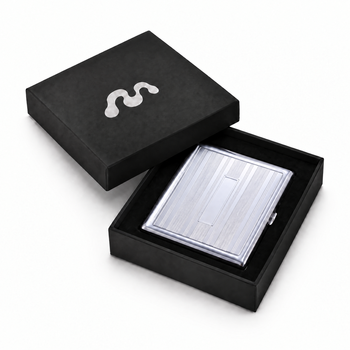 Ingot - Chrome Cardholder Wallet in its Minor Relics gift box