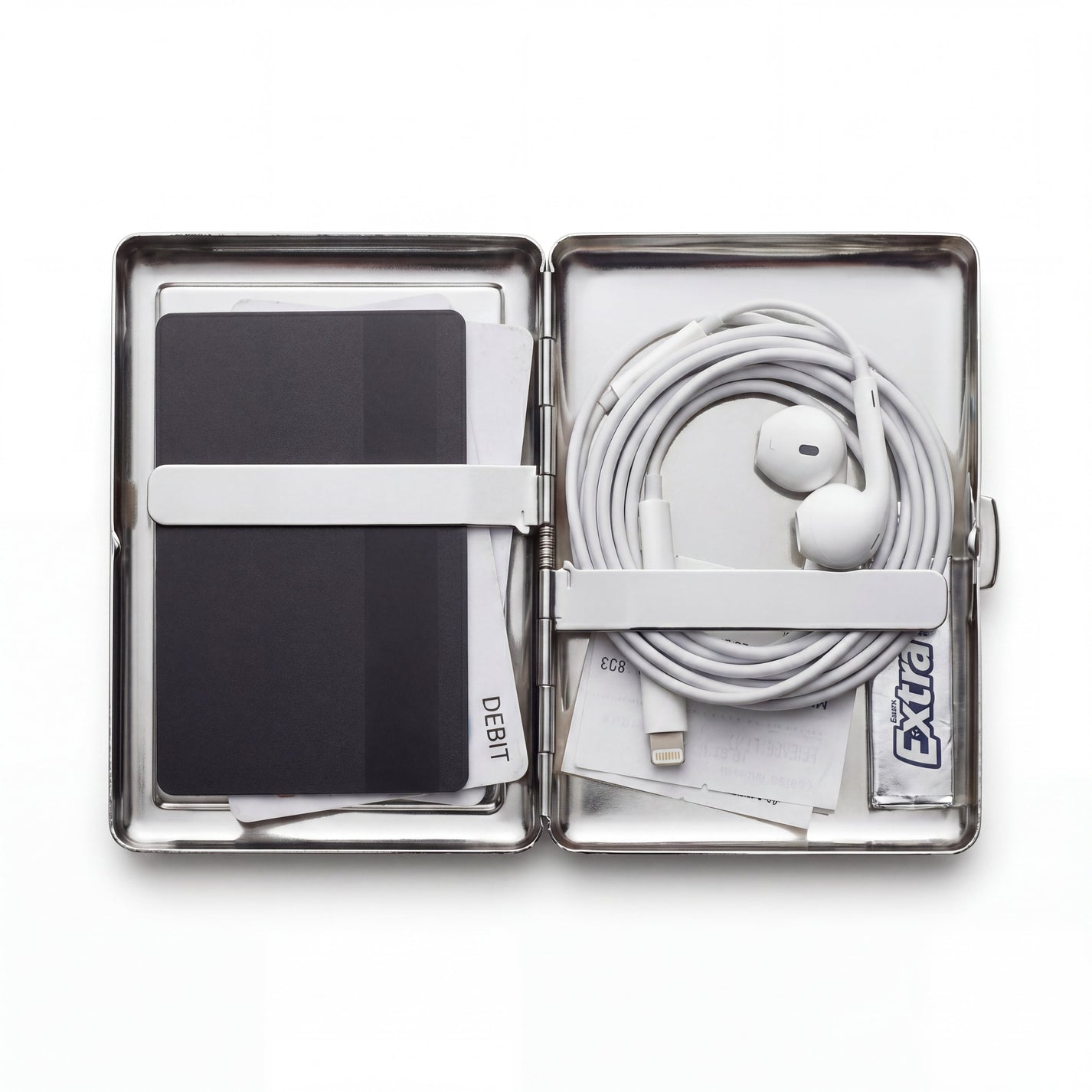 Bovine Abduction Tin Cardholder Wallet