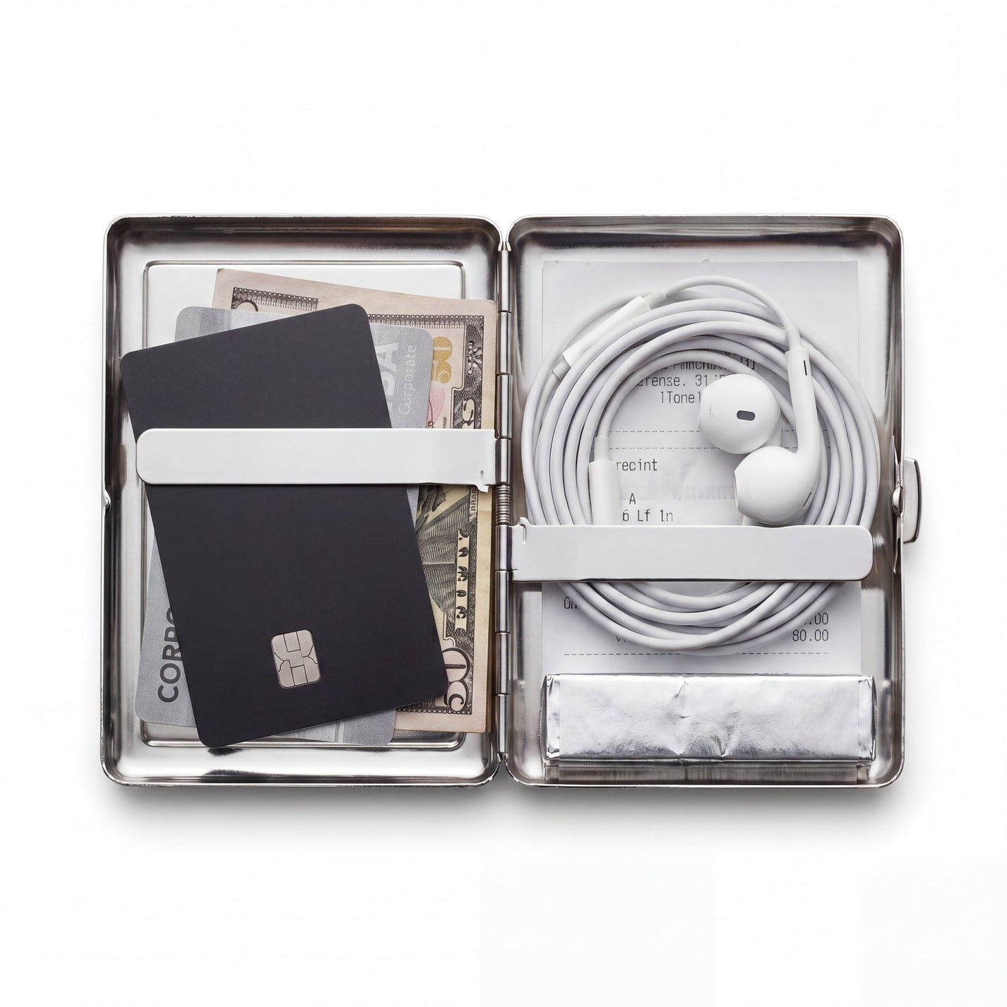 Bad Habit Tin Cardholder Wallet