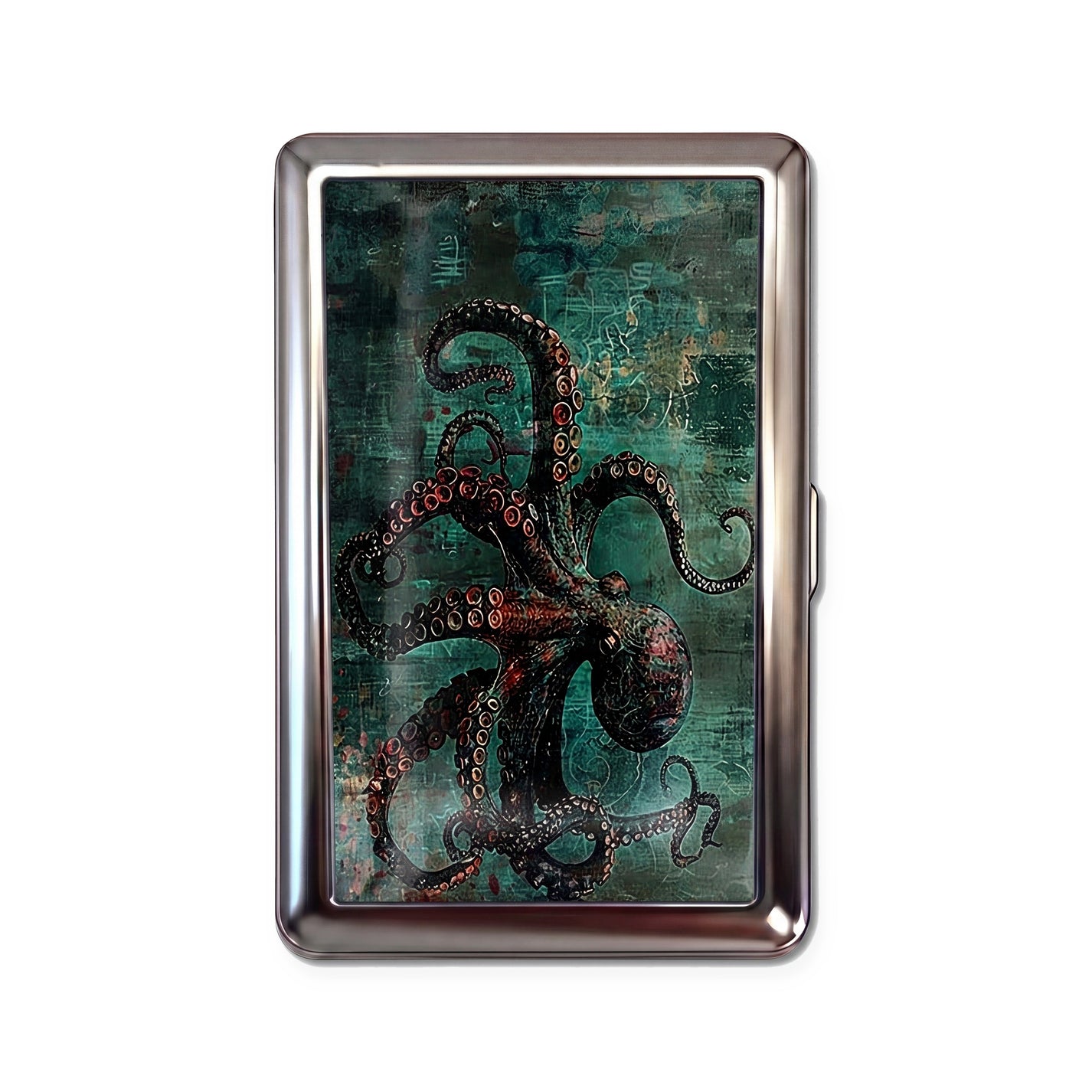 Kraken Tin Cardholder Wallet