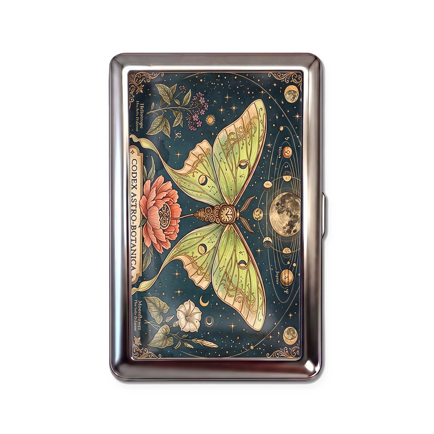 Luna Codex Tin Cardholder Wallet