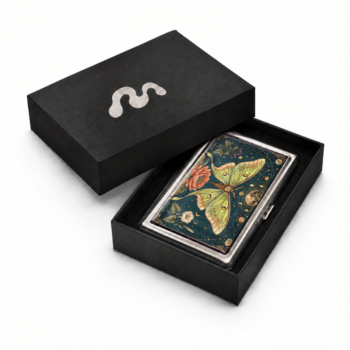 Luna Tic - Tin Cardholder Wallet in its Minor Relics gift box