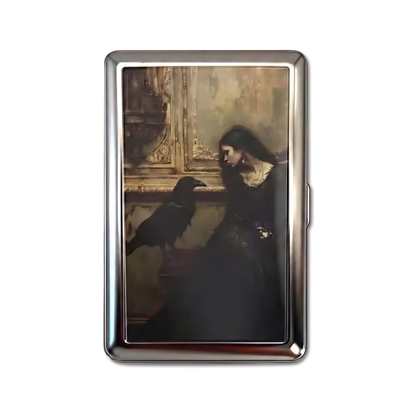 Nevermore Tin Cardholder Wallet