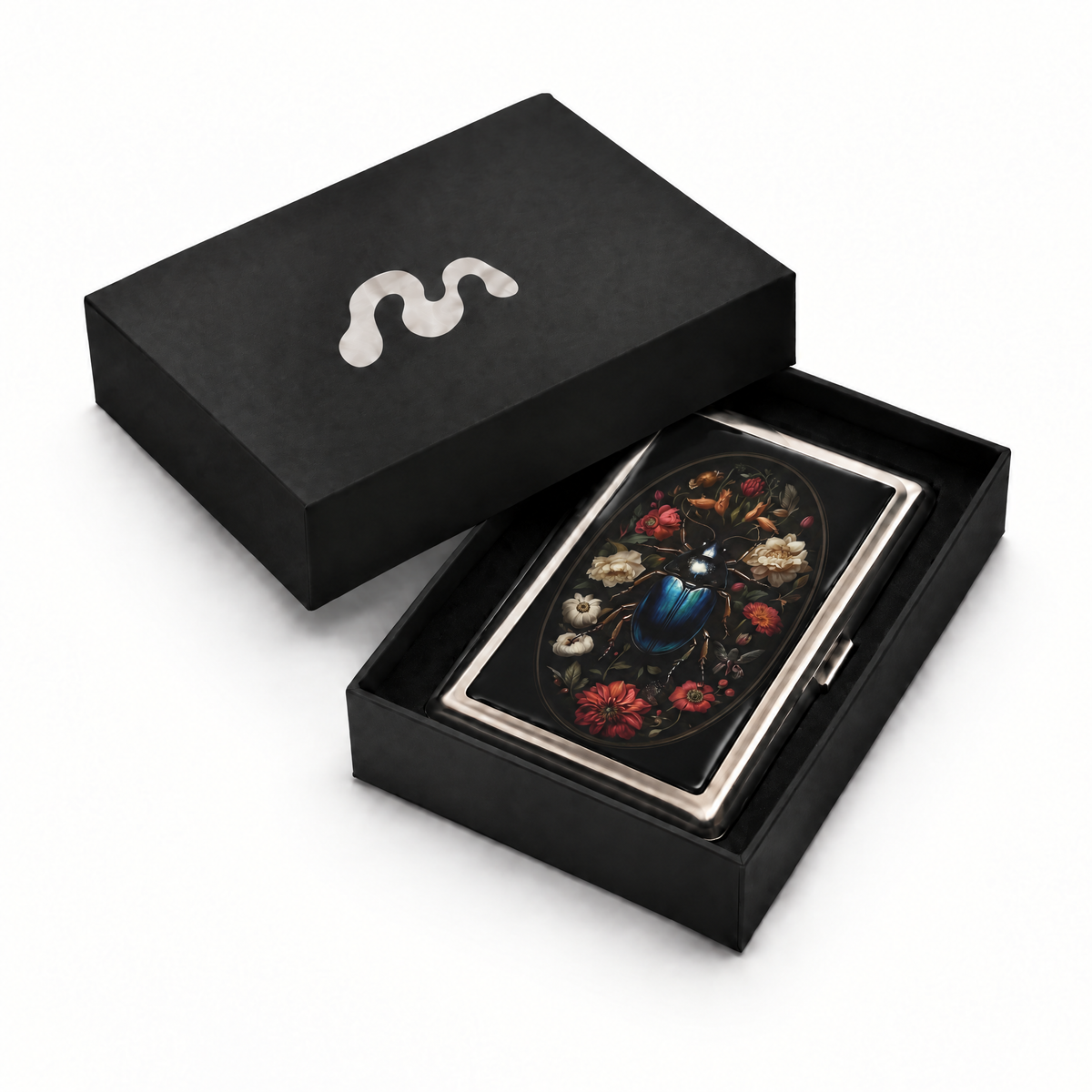 Pinned - Tin Cardholder Wallet in its Minor Relics gift box