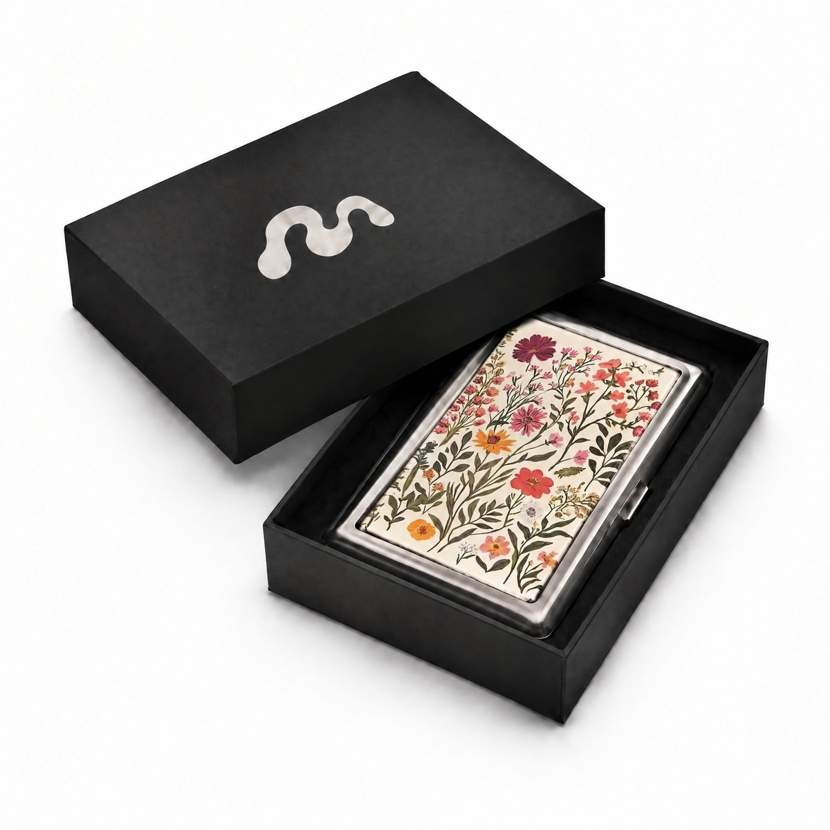 Pressed - Tin Cardholder Wallet in its Minor Relics gift box
