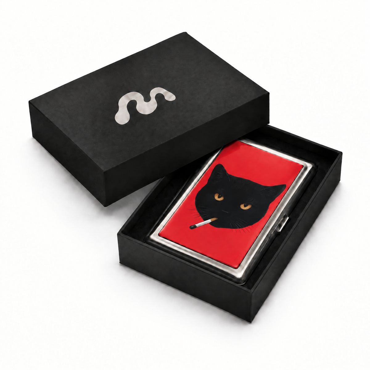 Red Handed - Tin Cardholder Wallet in its Minor Relics gift box