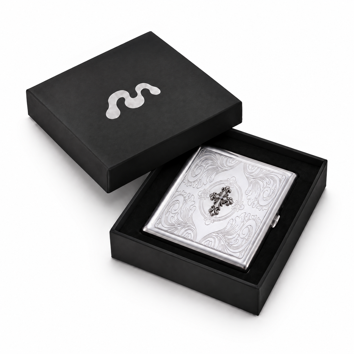 Sanctum - Chrome Cardholder Wallet in its Minor Relics gift box