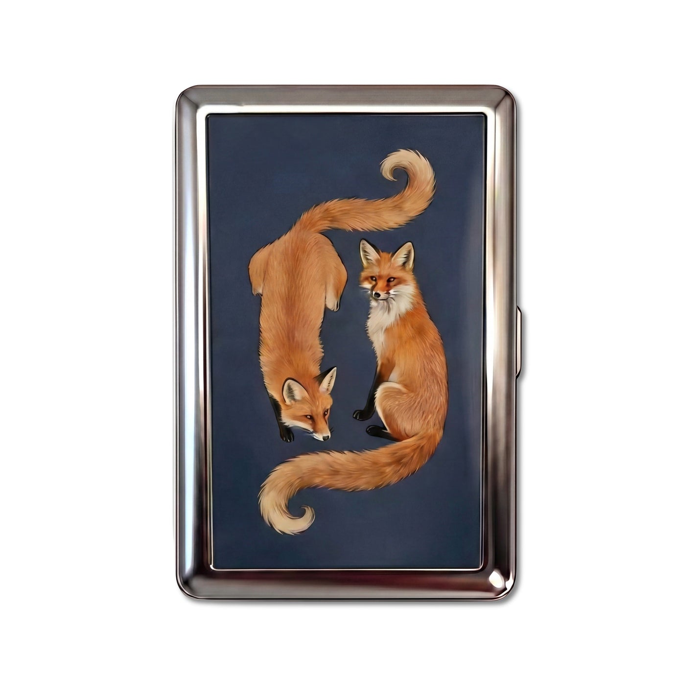 Sly Foxes Tin Cardholder Wallet