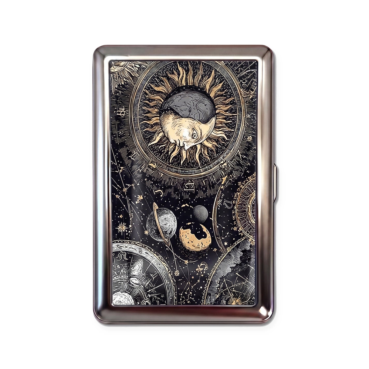 Stargazer Tin Cardholder Wallet