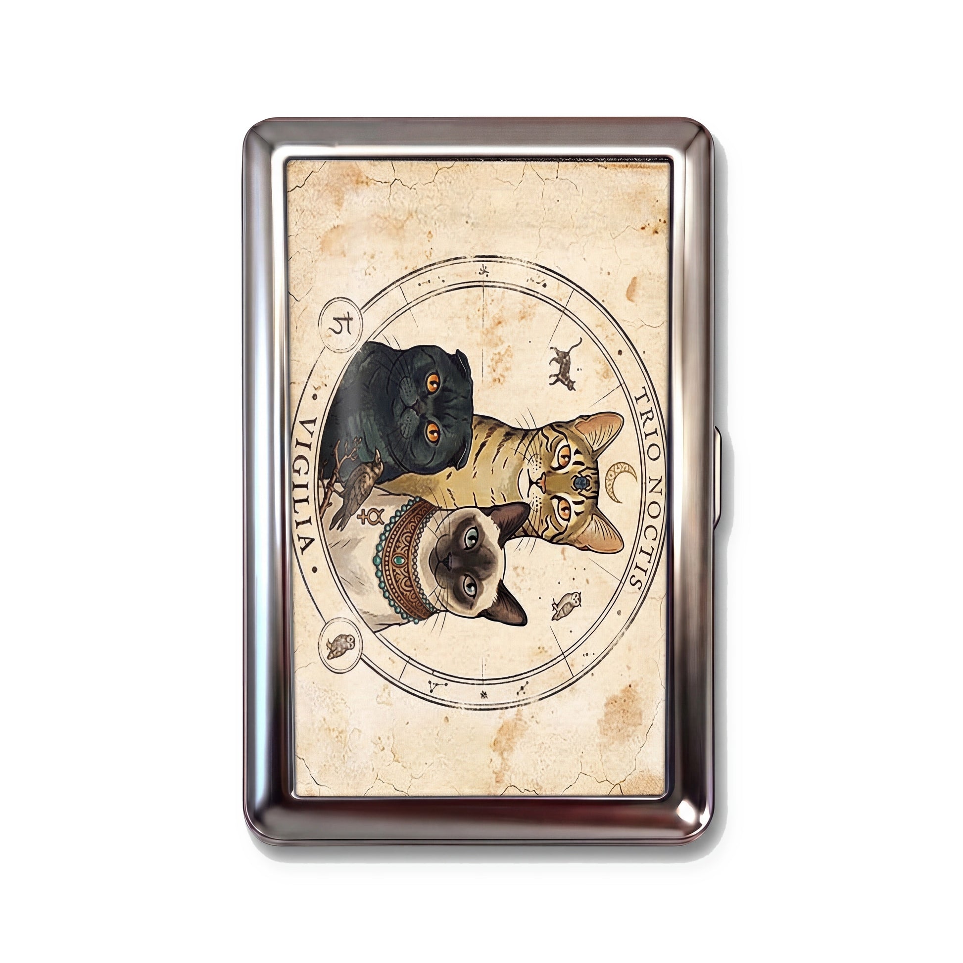 Trio Noctis Tin Cardholder Wallet