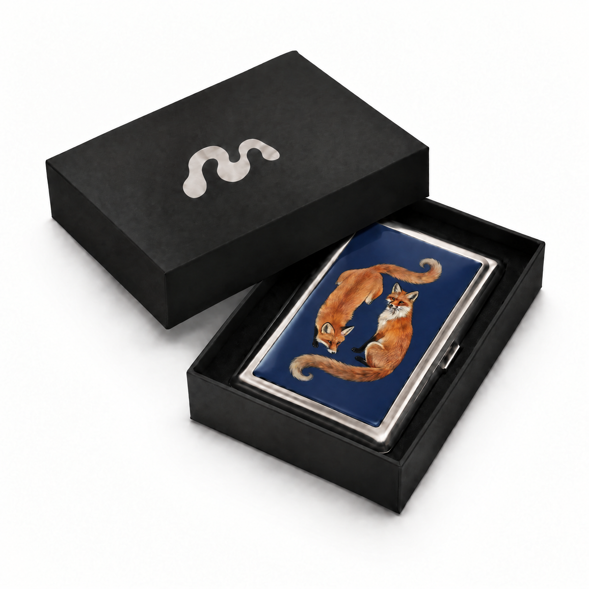 Up To Something - Tin Cardholder Wallet in its Minor Relics gift box