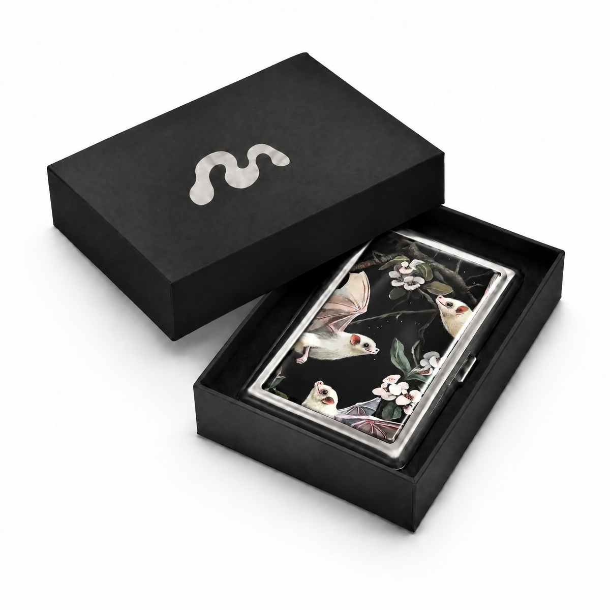 Upside Down - Tin Cardholder Wallet in its Minor Relics gift box