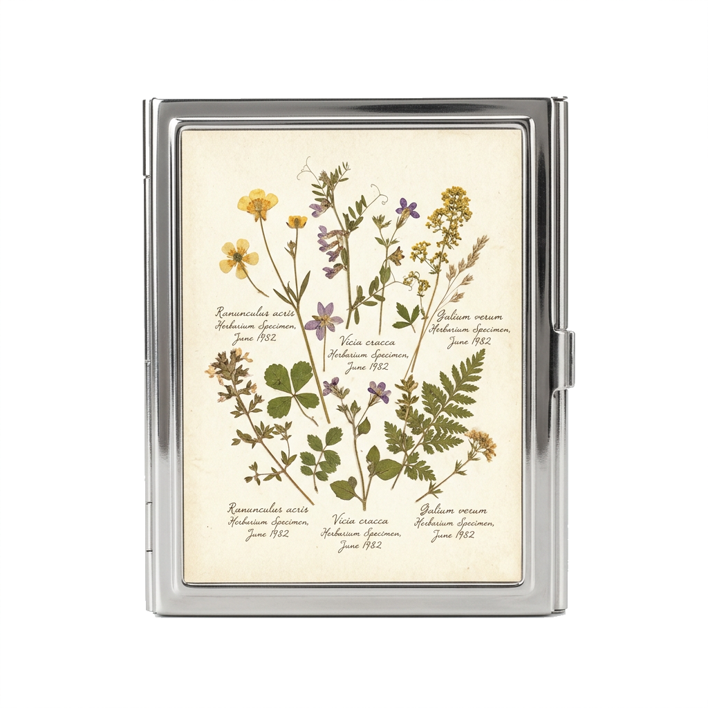 Wildflower Press Tin Cardholder Wallet