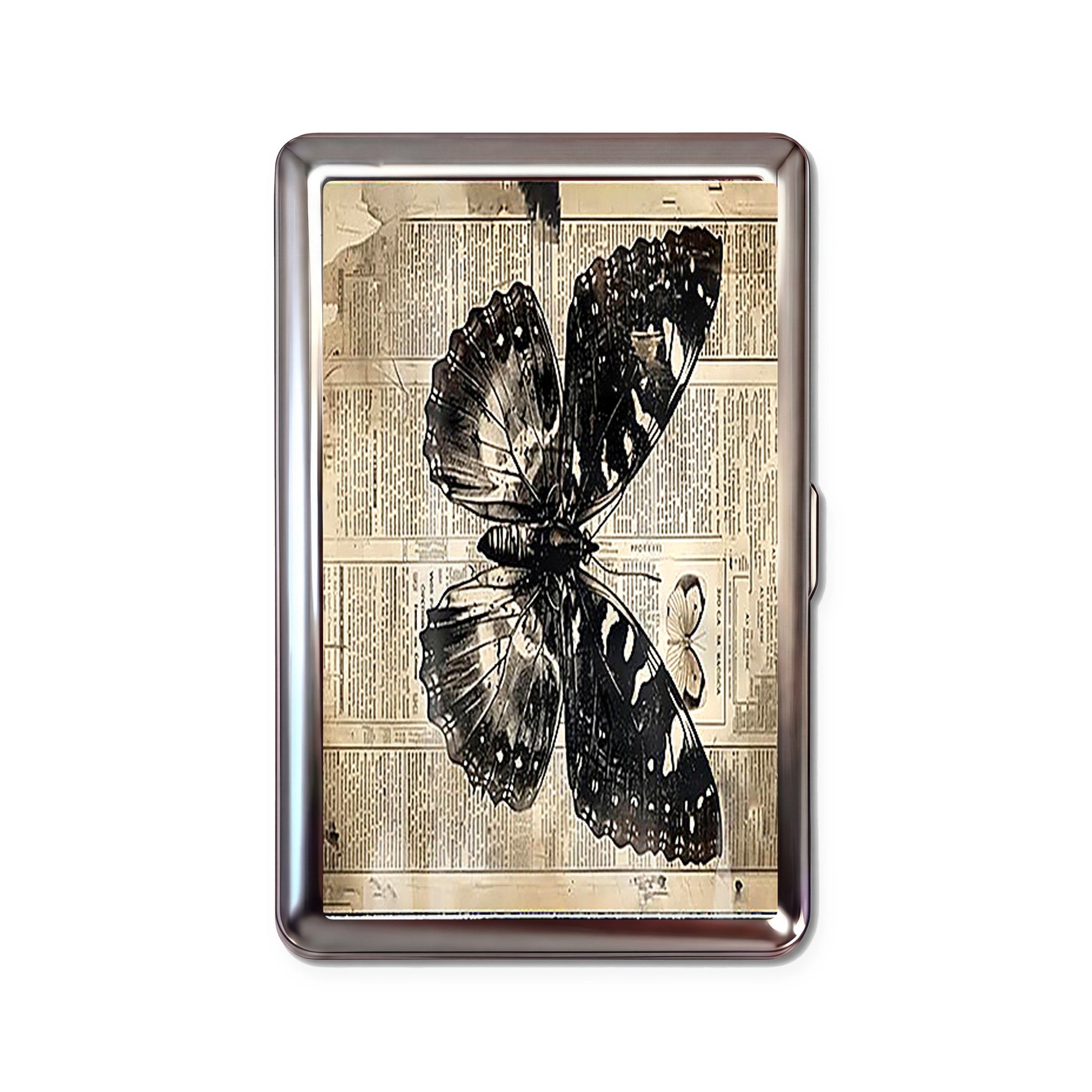 Yesterday's News Tin Cardholder Wallet